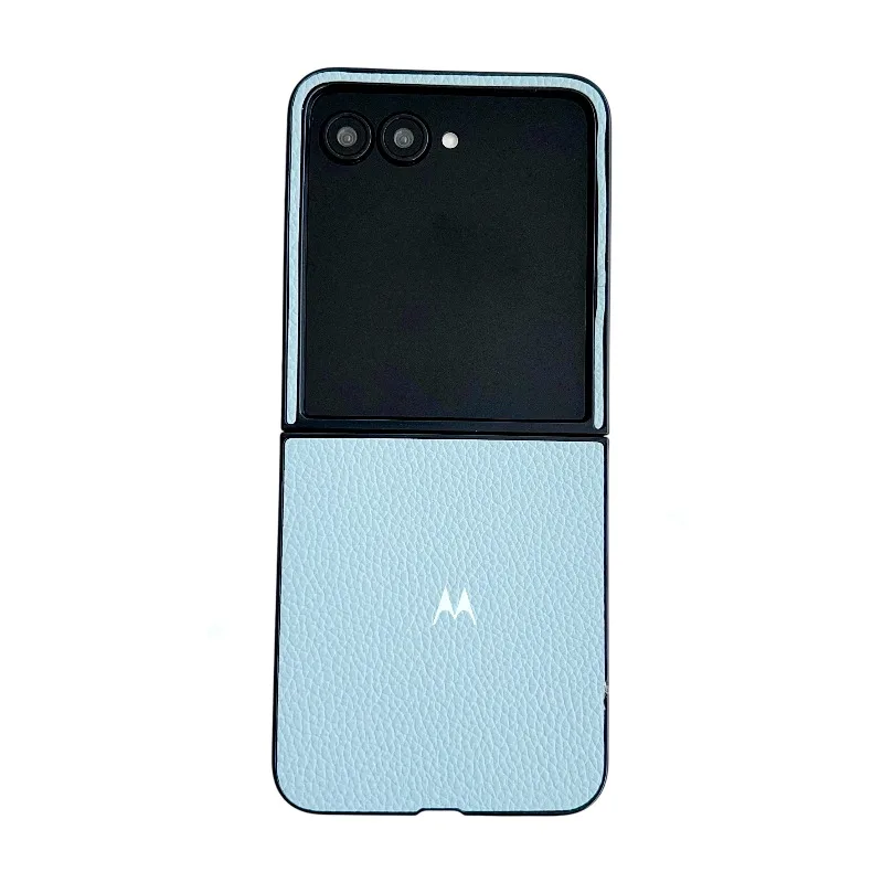 Vibrant Candy Color Leather Flip Case - Lightweight Phone Protective Cover