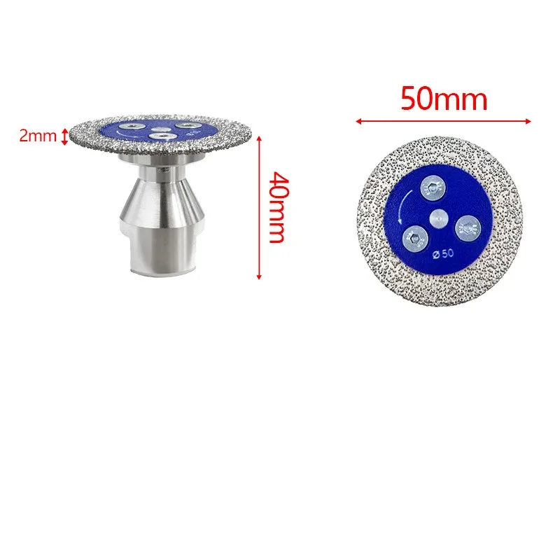 Diamond Saw Blade 50mm for Cutting and Grinding Granite, Marble, and Ceramic Tiles