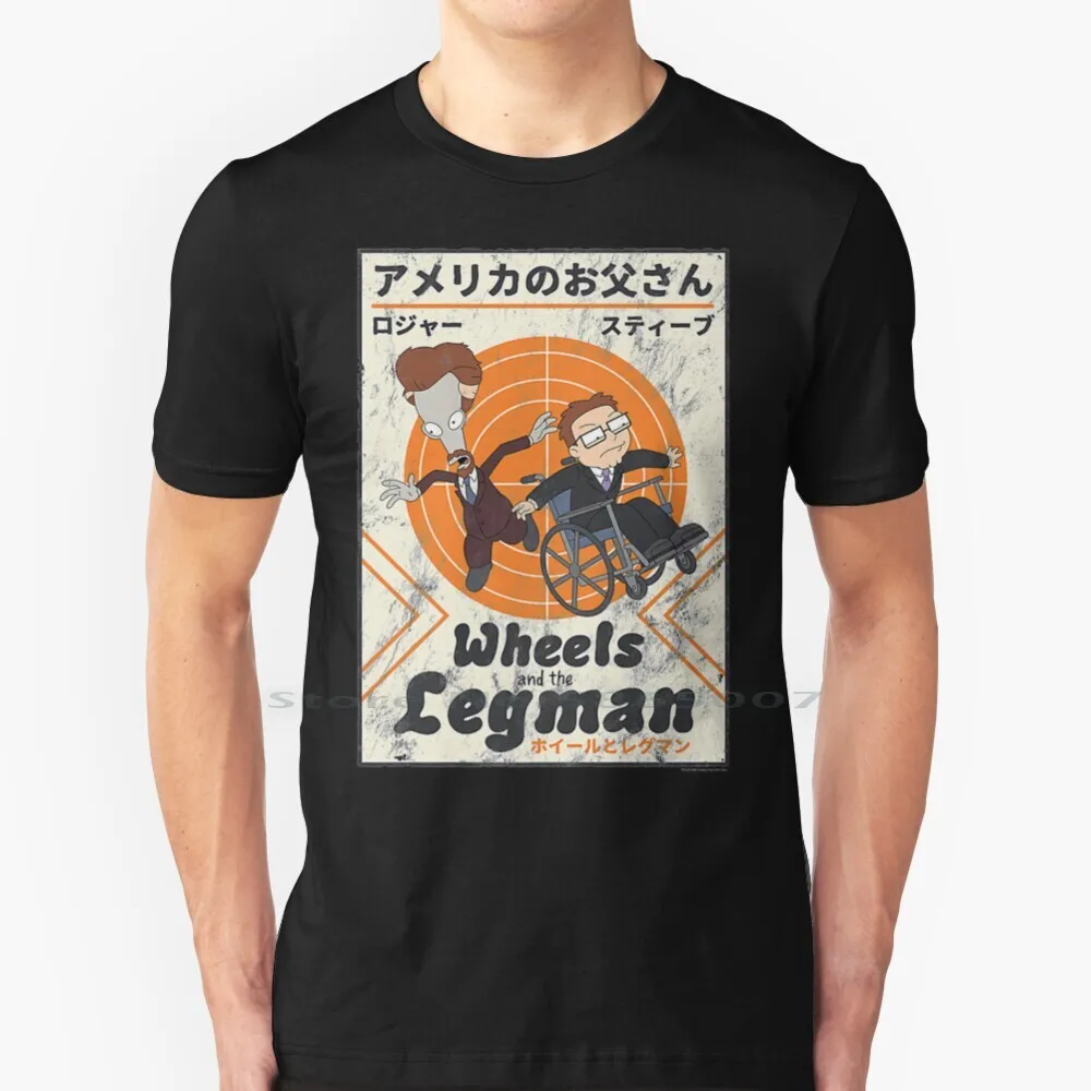 Wheels And The Legman Premium T Shirt 100% Cotone The Legman Roger Wheels And Legman Steve Smith Roger The Big Size 6Xl Tee