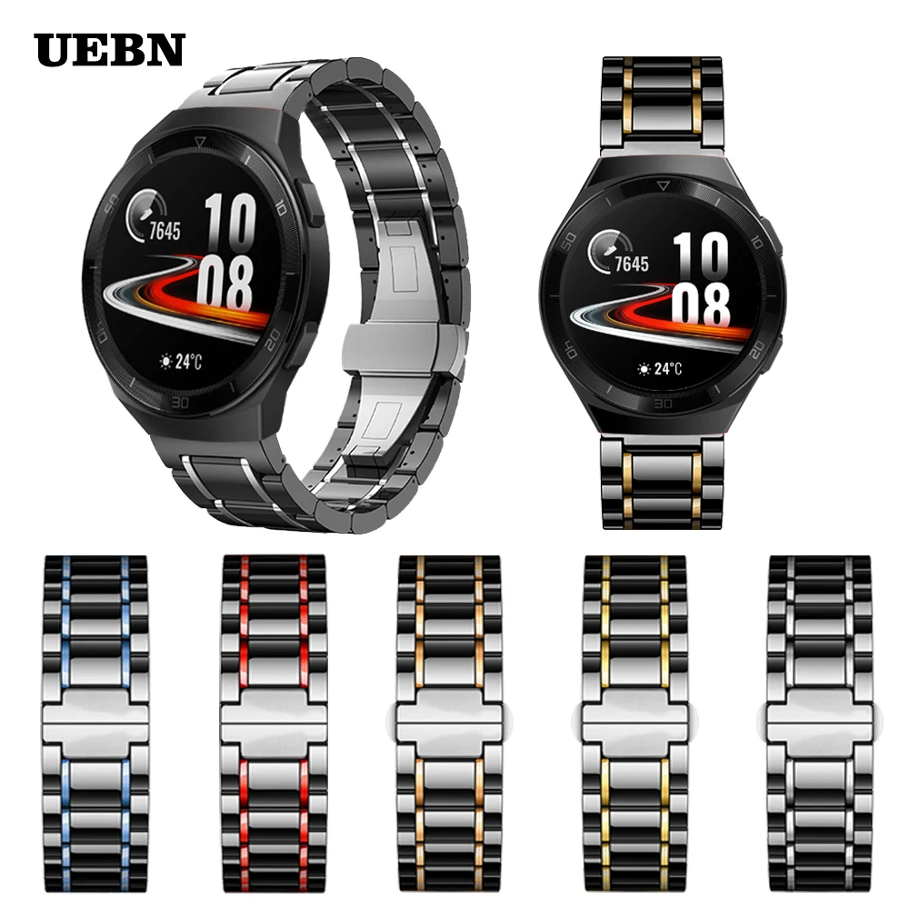 

Ceramic Strap For Huawei Watch GT 2e Band Bracelet 2 & Magic 42mm 46mm Watch bands