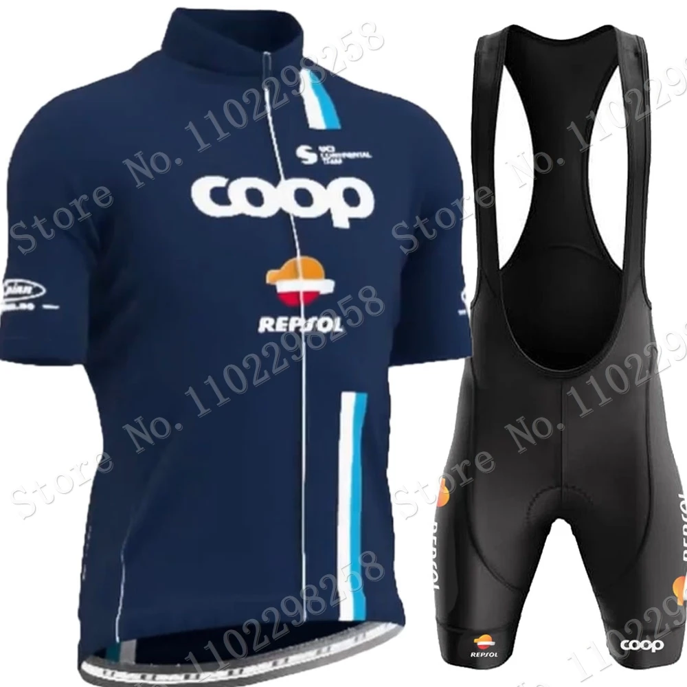 Norway Team Coop 2023 Sykkel Cycling Jersey Set Short Sleeve Mens Summer Clothing Road Bike