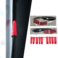 1PC Glass Glue Angle Scraper Plastic Sealant Spreader Tile Joint Repair Tool Applicator Set Corner Cleaning Caulking Tools 2