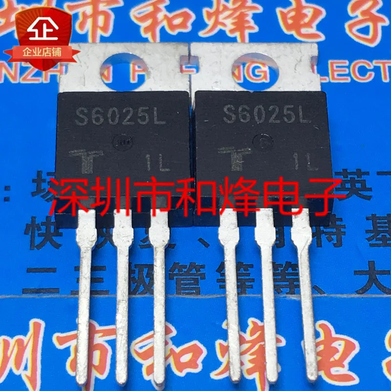 

30pcs original new S6025L TO-220 25A 600V