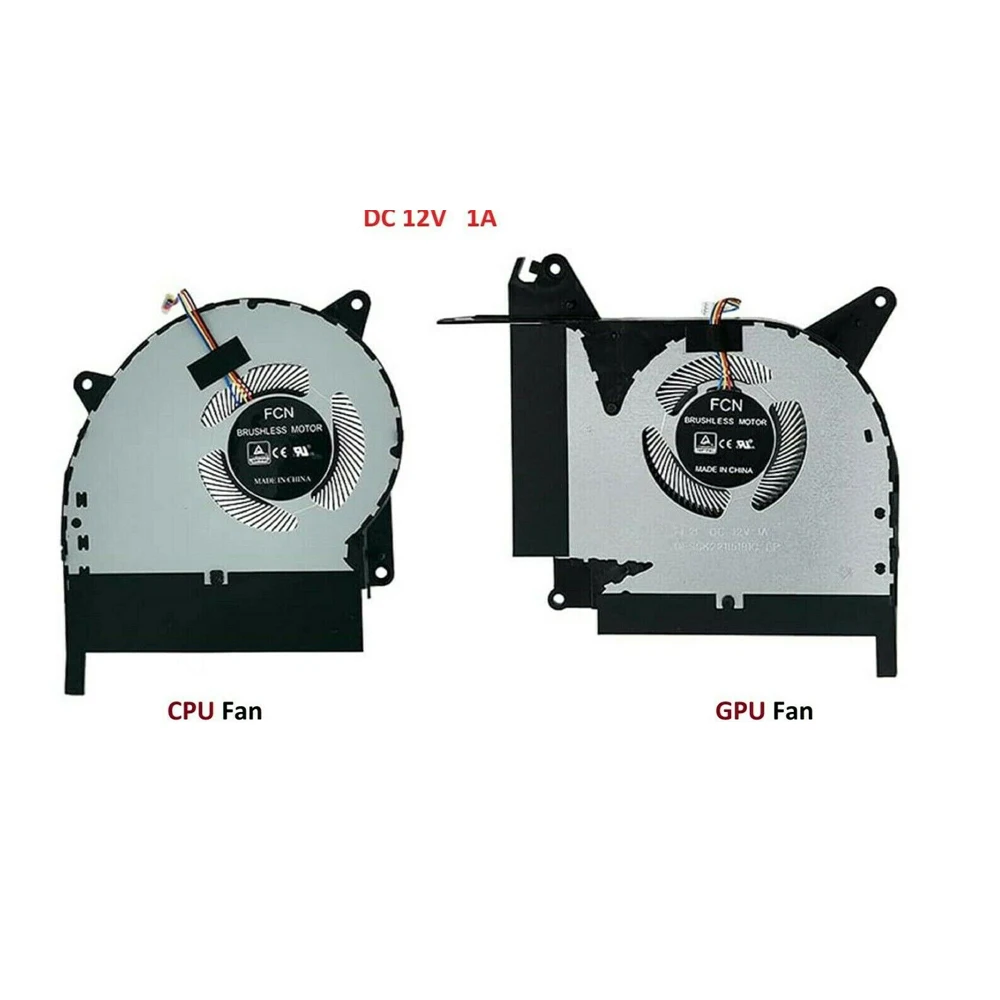 

CPU+GPU Cooling Fan For Asus ROG Strix RTX SCAR II GL704GW FL2D FL2F DC12V