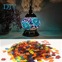 DIY Turkish Mosaic Night Light Material Package Handmade Table Lamp Lovers Child Birthday Gift Lampara De Noche Dormitorio 1
