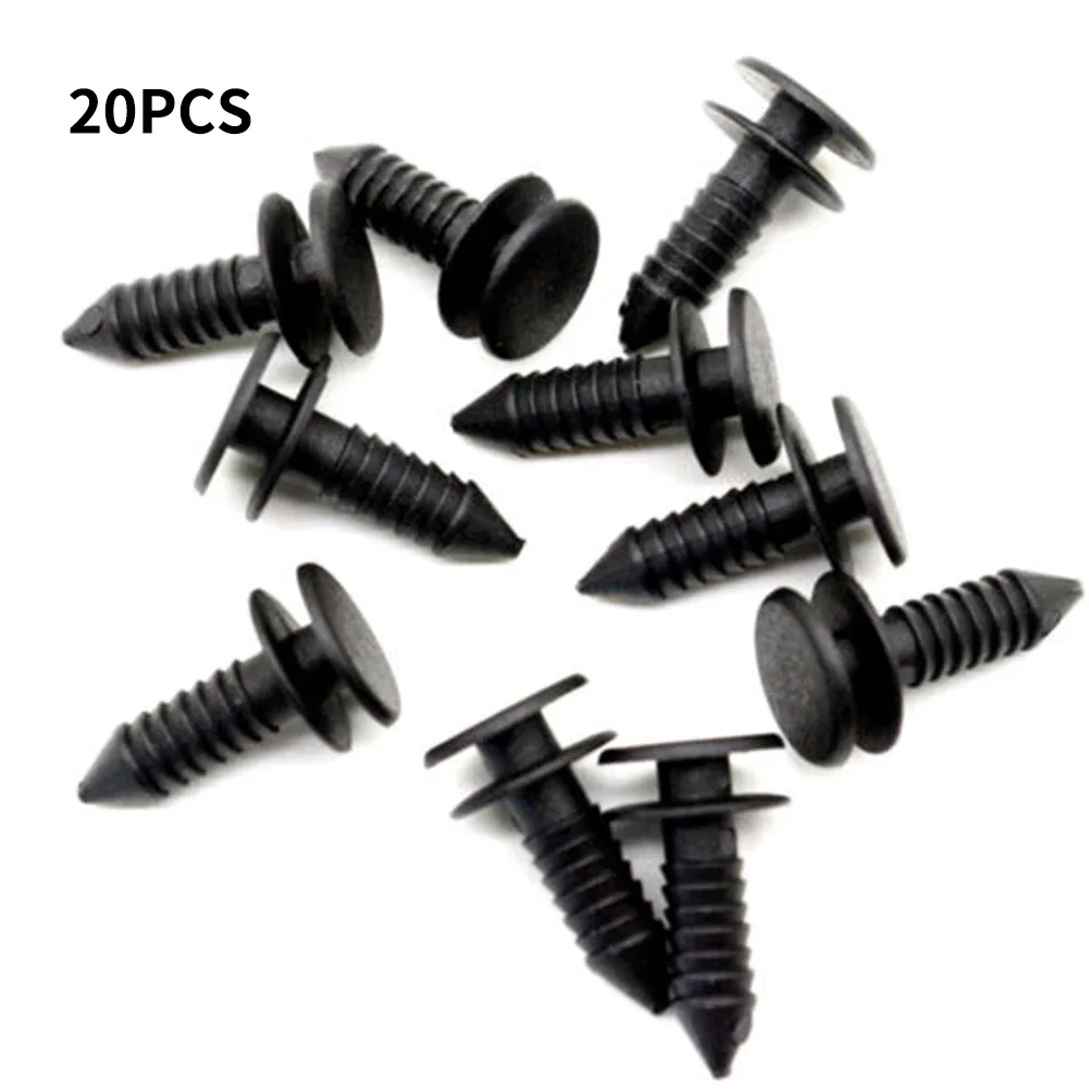 

20x Plastic Clips For Discovery Rear Door Trim Panel- Door Card Stud DKP5279L Black Auto Acesssories Tools