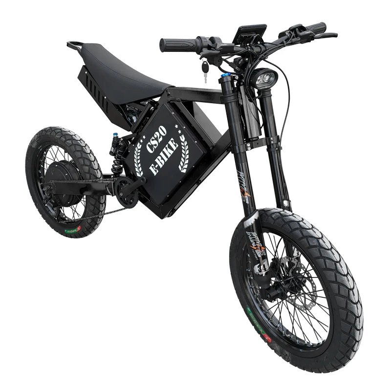 Cs20 72V Electric Bicycle EBIKE 12000w Motorbike Pitbike Electric Dirt Bike