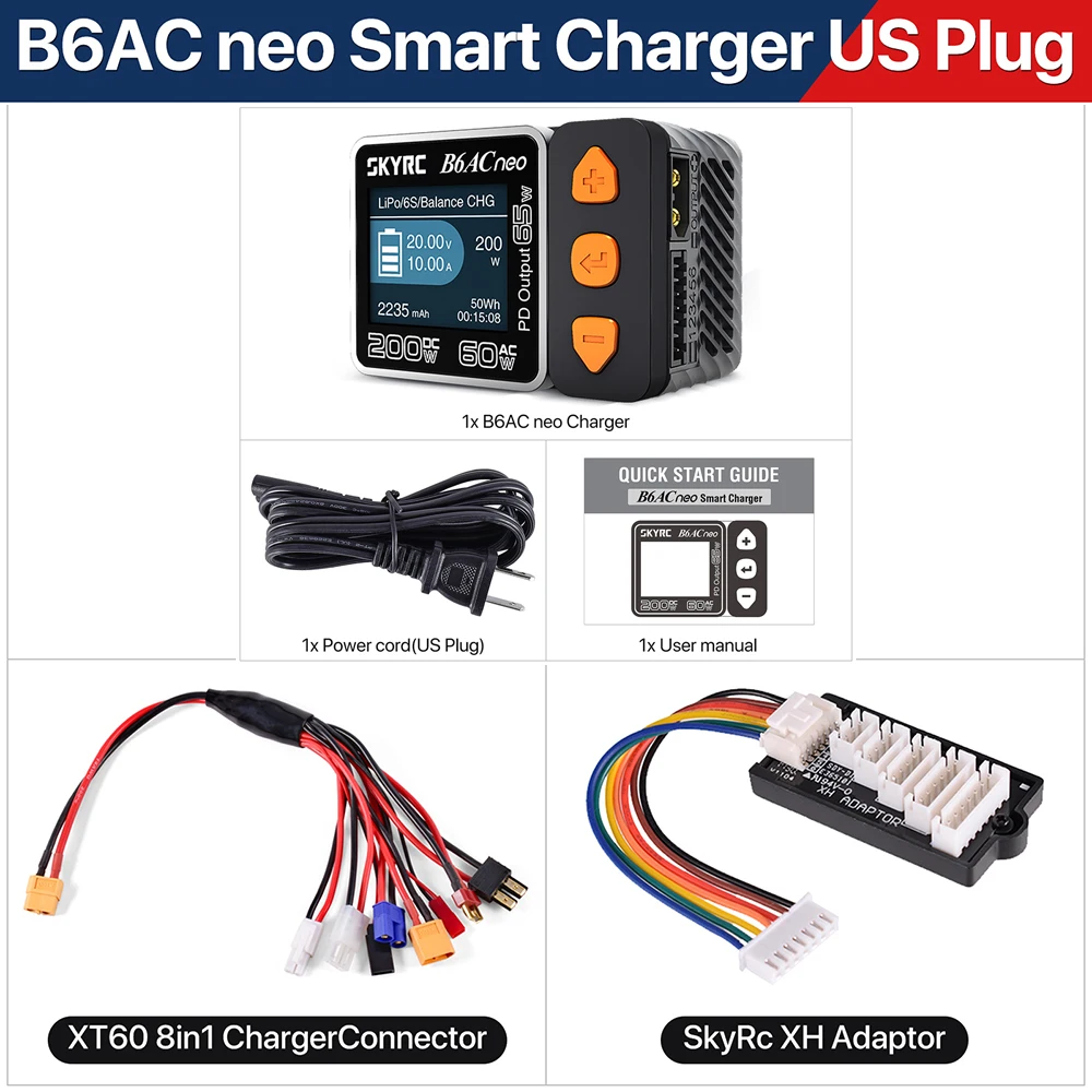 SKYRC B6AC NEO Smart Charger 充電器 Amazon.co.jp: 充電器 SkyRC B6AC Neo : ベビー＆マタニティ