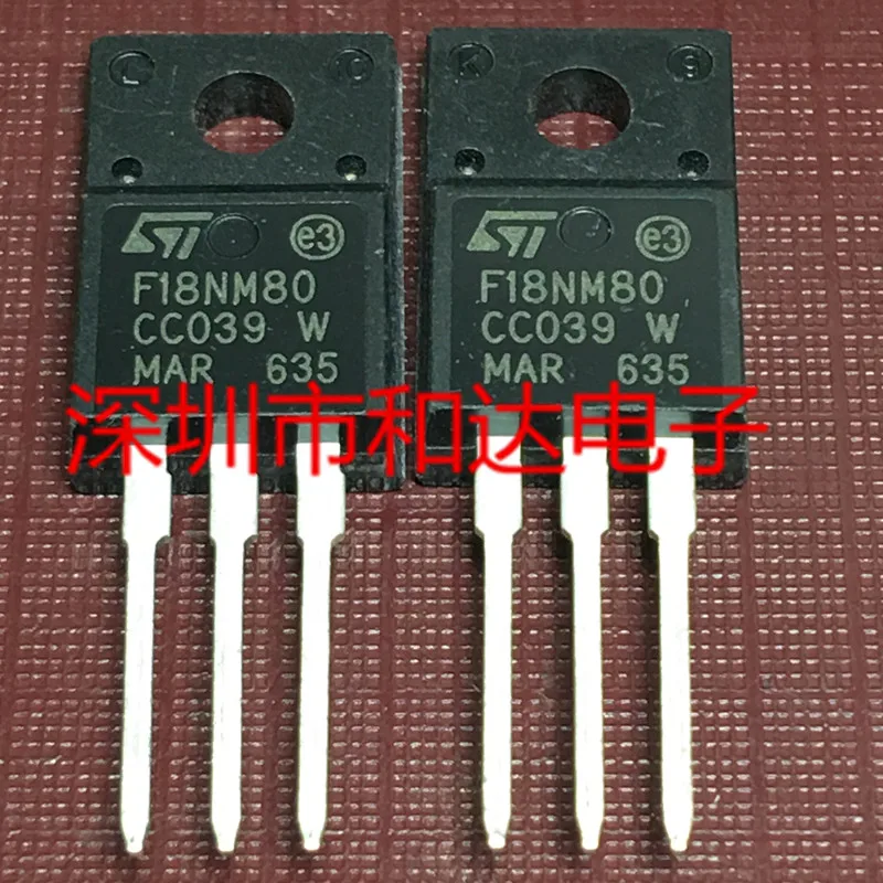 

5 шт.-10 шт. STF18NM80 F18NM80 TO-220F 800V 18A Новый и оригинальный в наличии