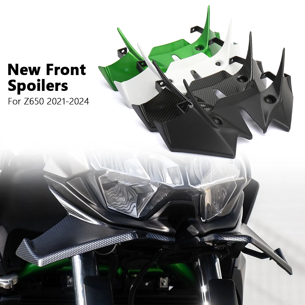 Frontspoiler Für Kawasaki Z650 2021-2024 - ABS Sport Spoiler Winglet