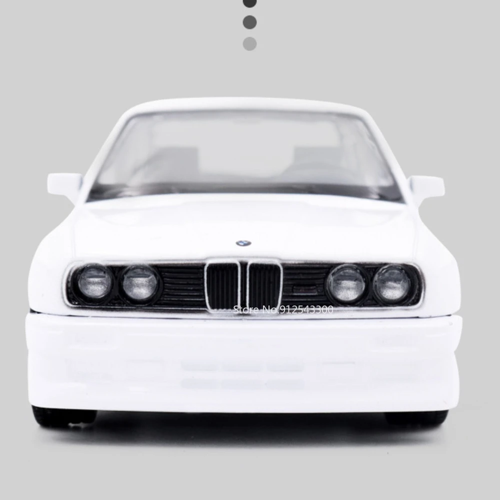 1/36 BMW M3 E30 1987 Metal Toy Model Car Alloy Diecasts Pull Back Car Model Toys for Kids Adult Birthday Holiday Gift Collection 3