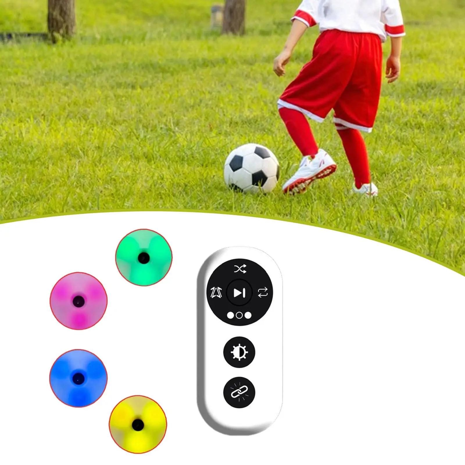 Reaction Training Lights Agility Response Lamp Set For Fitness_voghion.com