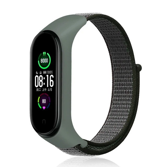 Nylon Sport Loop Strap for Smart Fitness Tracker Watch