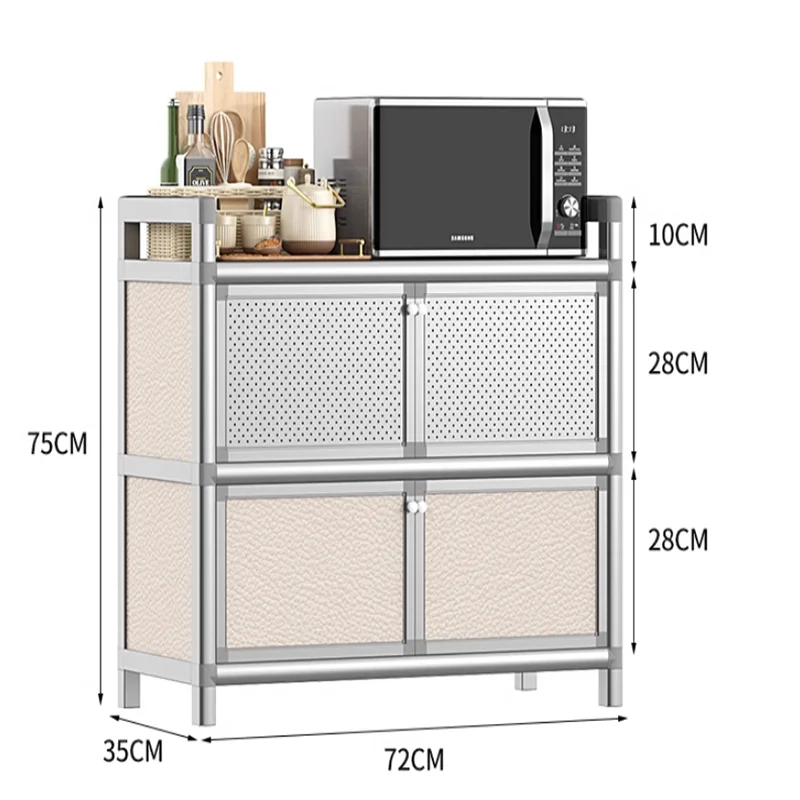 Accent Storage Sideboard Shelf Corner Nordic Cabinet Kitchen Cabinets Modern Container Armarios De Cocina Furniture Parts DWH