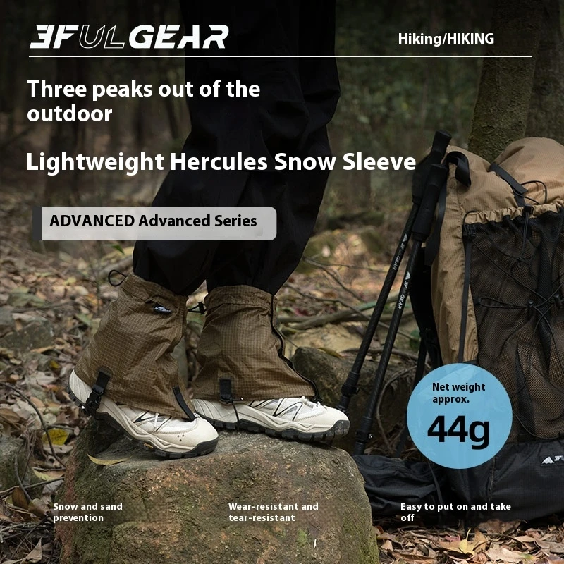 Waterproof Outdoor Hiking and Climbing Gaiters for Winter Snow Protection