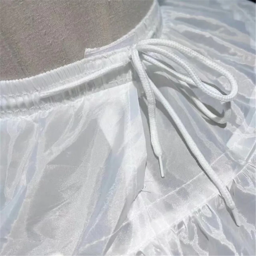 Wedding Petticoats 3 Hoops For Short Dress Ballet Skirt Girls Crinoline Elastic Waist Underskirt Jupon Court wedding underskirt wedding petticoat petticoat underskirt petticoat skirt