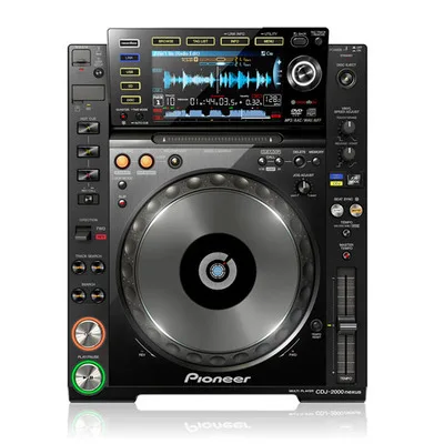 Dj Digital Media Player E Controller Cdj-2000Nxs Nexus Digital Dj Tuntable, Nero Con Cavo Ethenet & Powe