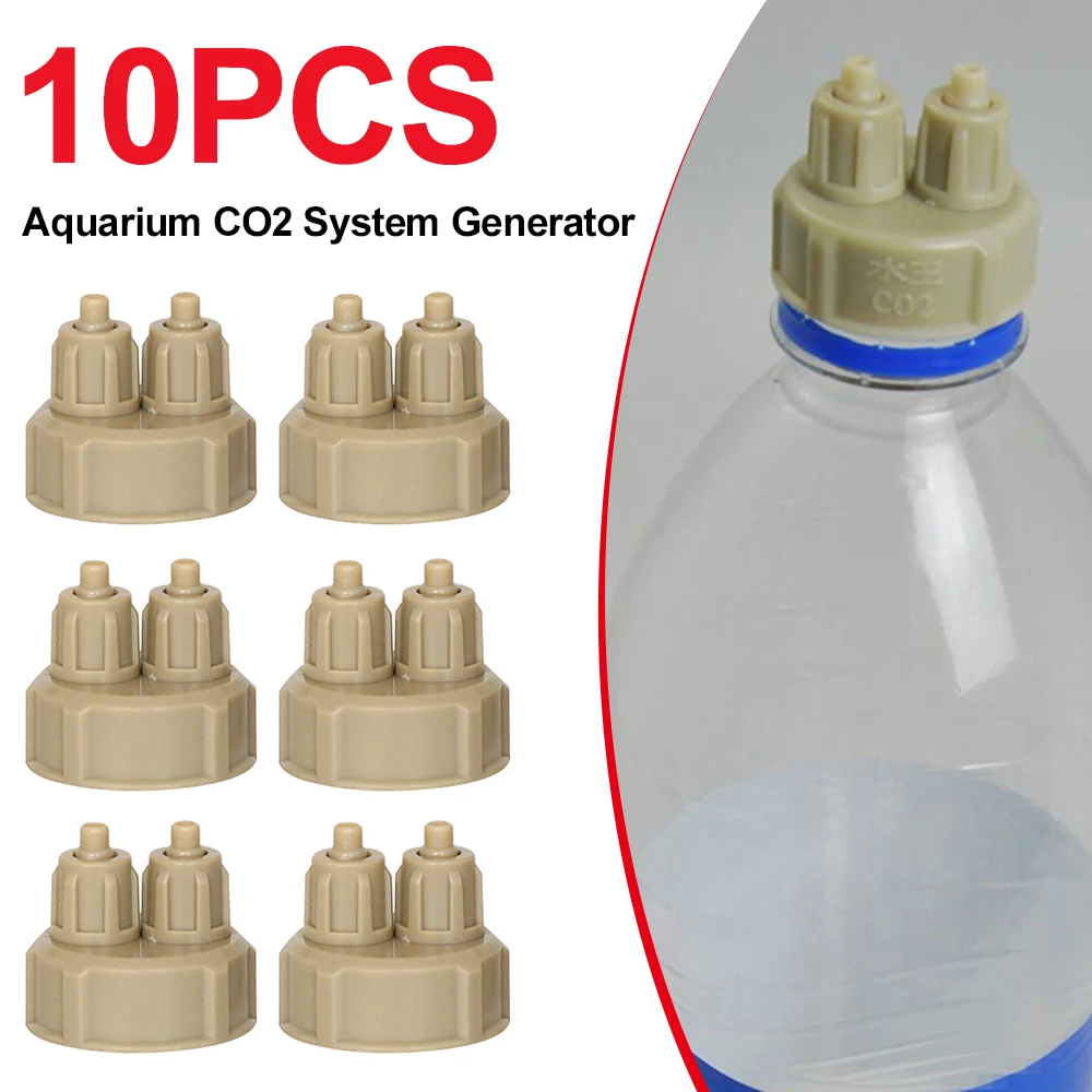 Kit Generador De CO2 Para Acuarios, Cilindro De 1L O 2L, Reactor De Dióxido De Carbono En Acero Inoxidable Y Aluminio
