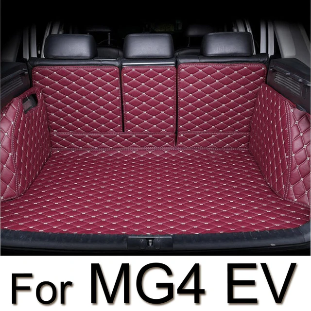 Tapis de Coffre Arrière de Voiture en Cuir pour MG4 EV EH32 2022 2023 2024,  Protection Contre l'Eau, Accessoires