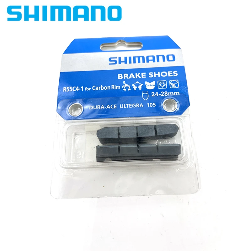 SHIMANO R55C4 1 Road Bicycle Brake Shoes With Fixing Bolt For BR 9000