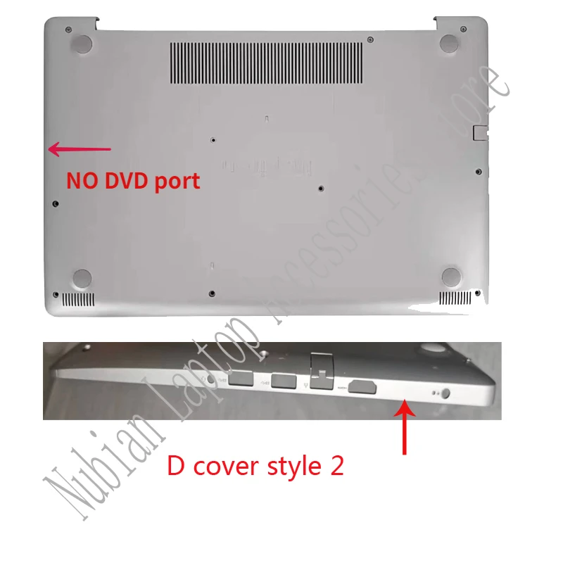 New For Dell Inspiron 15 5000 5570 5575 Series Laptop LCD Back Cover/Front Bezel/Palmrest/Hinges/Bottom Case 02DVTX