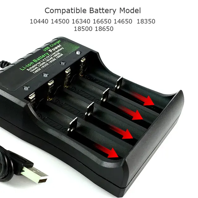 18650 Lithium Battery Charger 2