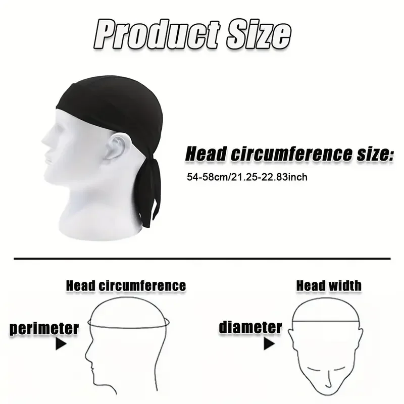 Breathable Unisex Skull Cap for Outdoor Cycling and Fishing - Quick Drying Helmet Liner with Moisture Wicking Technology