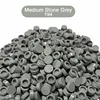 300PCS Grey Color Round Tile 1x1 98138 Building Block Part Brick for Kid Pixel Art Remix Painting QR Code Gift Children DIY Toy 4