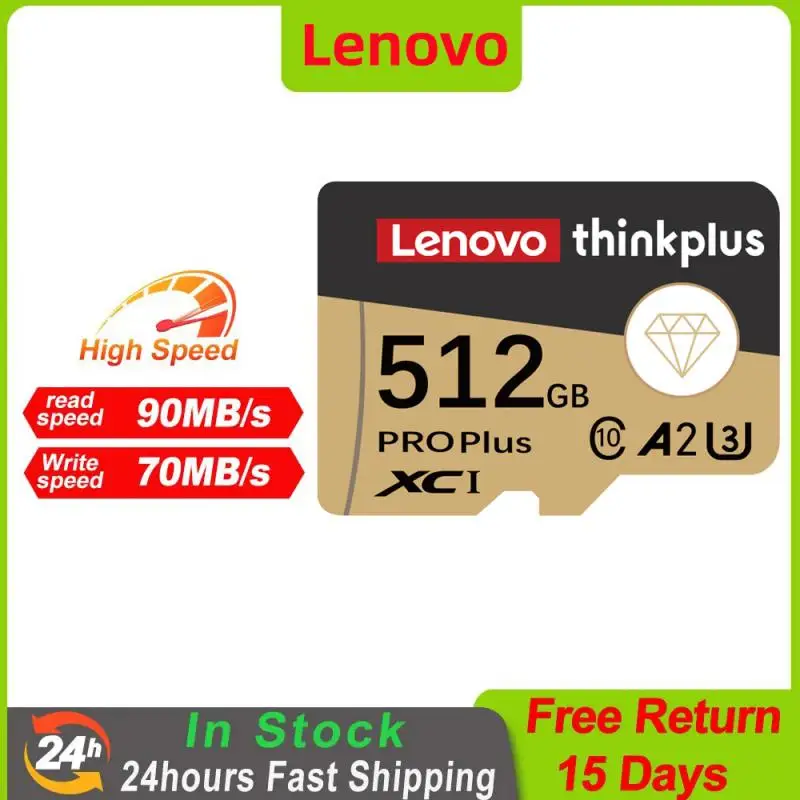 Lenovo A2 V60 U3 Micro Card 128Gb 256Gb 512Gb Trasferimento 90 Mb/S 2Tb 1Tb Sd Memory Card C10 Tf Card 128Gb Flash Card Per Tablet