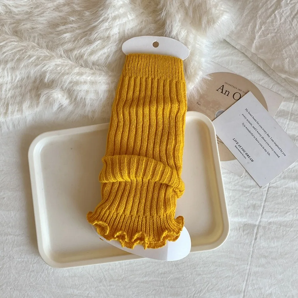 Thickened Knitted Mid Calf Socks for Kids and Adults