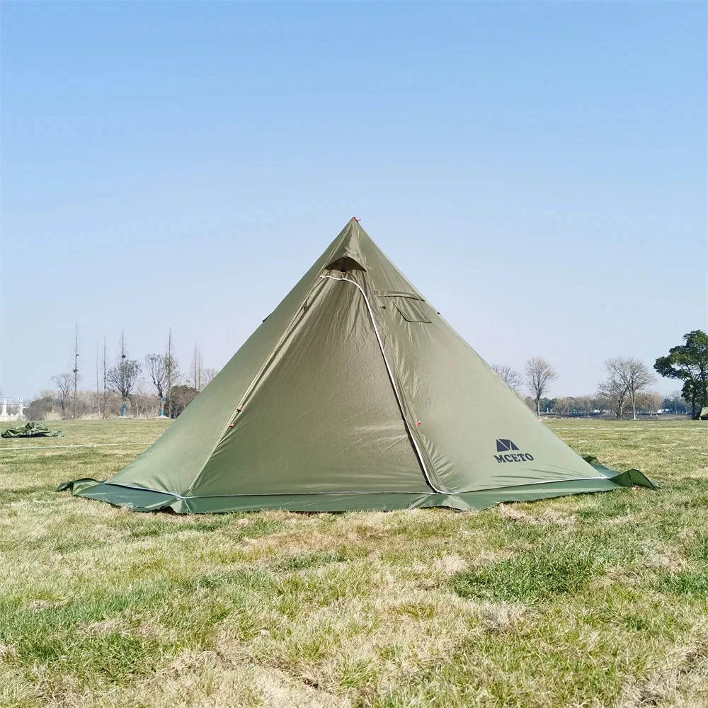 Camping Tent, 400PRO Pyramid Teepee for 3-4 Person