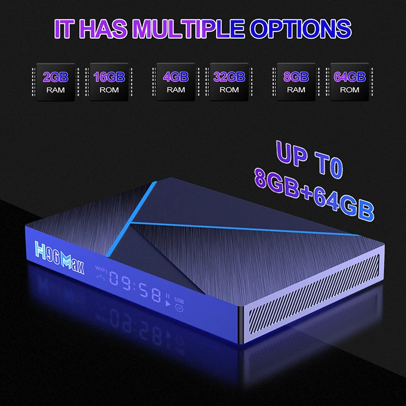 Multiple storage options