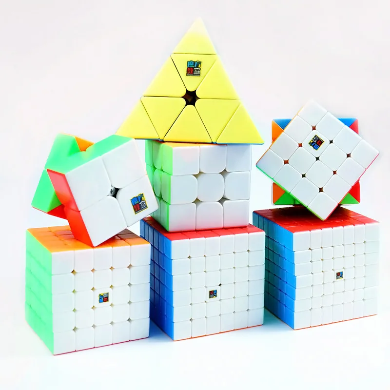 Moyu Meilong Series Magic Cube MFJS Special-shaped Meilong 2x2 3x3 4x4 5x5 Puzzle Kids Toys Gift Pyraminx Skewb Cubo Magico 5
