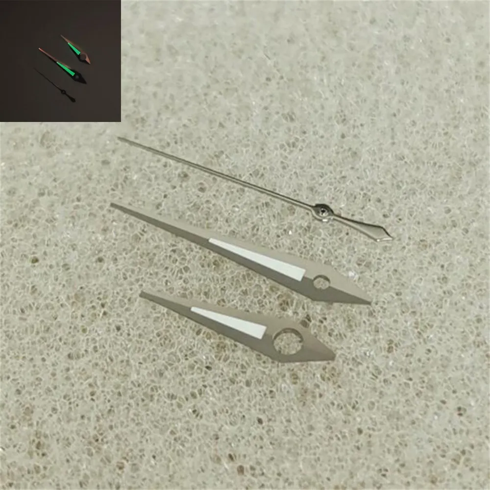 

NH35 Hands Watch Accessories Green Luminous Watch Hands Pointer for NH35/36/4R/7S Movement