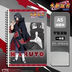Naruto Character Cartoon Cute Notebook with Detachable Coil (Uchiha Itachi)