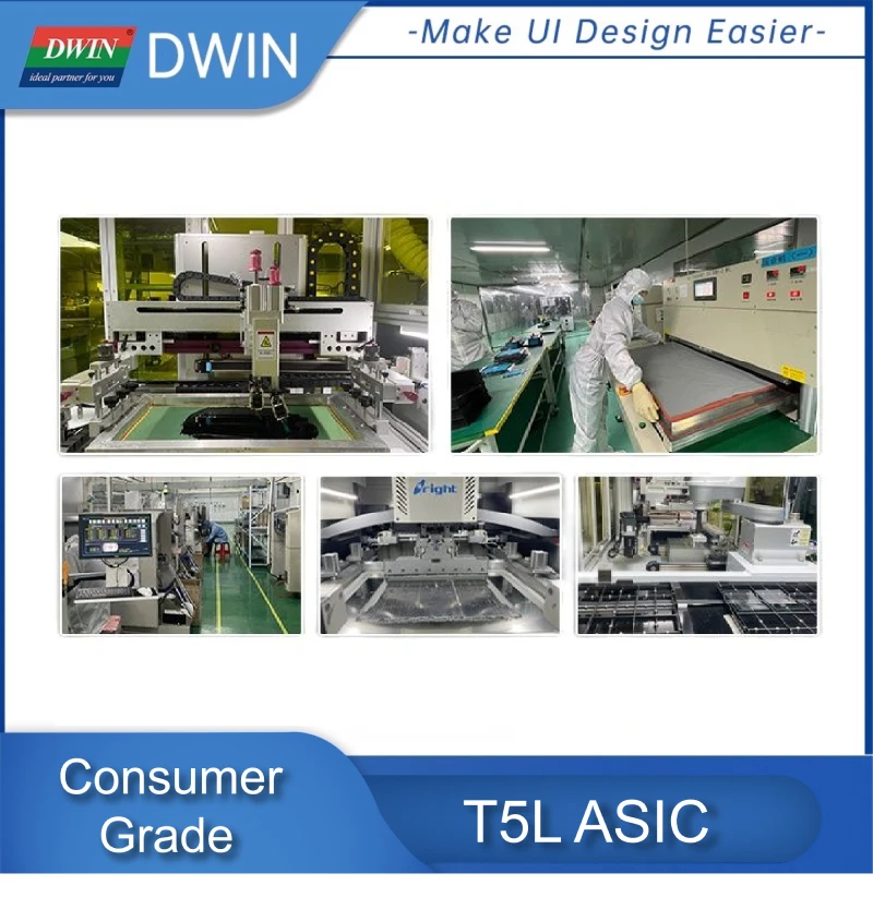DWIN 8 Inch Display 800*600 Pixelss Resolution Smart LCM  Resistive Touch LCD Module Screen DMG80600L080_01WTR