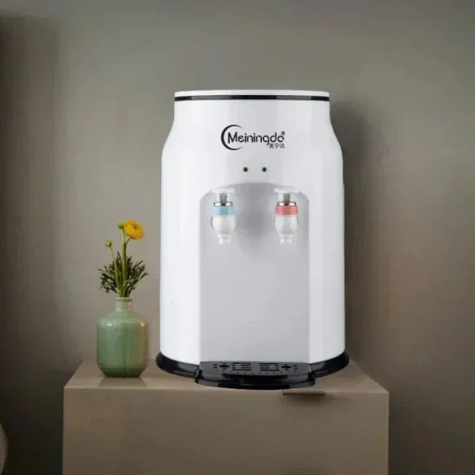 Water Dispenser Desktop Small Household Refrigeration Heating Mini Dormitory Student Desktop Office Vertical Ice-Hot