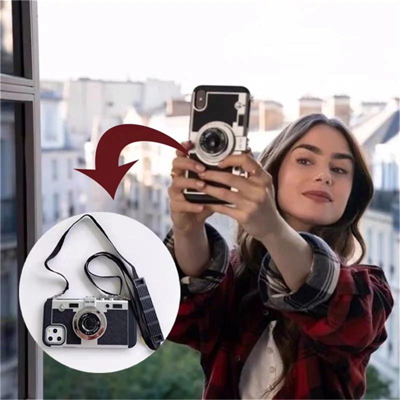 Emily Phone Cover That Looks Like A Camera ORIGINAL Emily In Paris