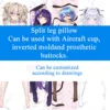 Genshin Impact Split Leg Pillowcase with Holes 2D Anime Game 원신 Eula Body Pillow Otaku Bed Decor 2