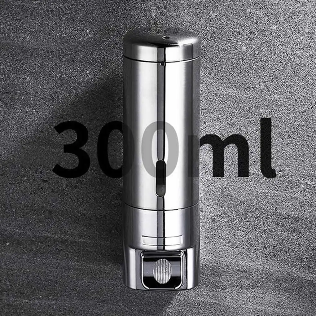 

Office Hotel Handwash Dispenser Stainless Steel Shower Gel Container