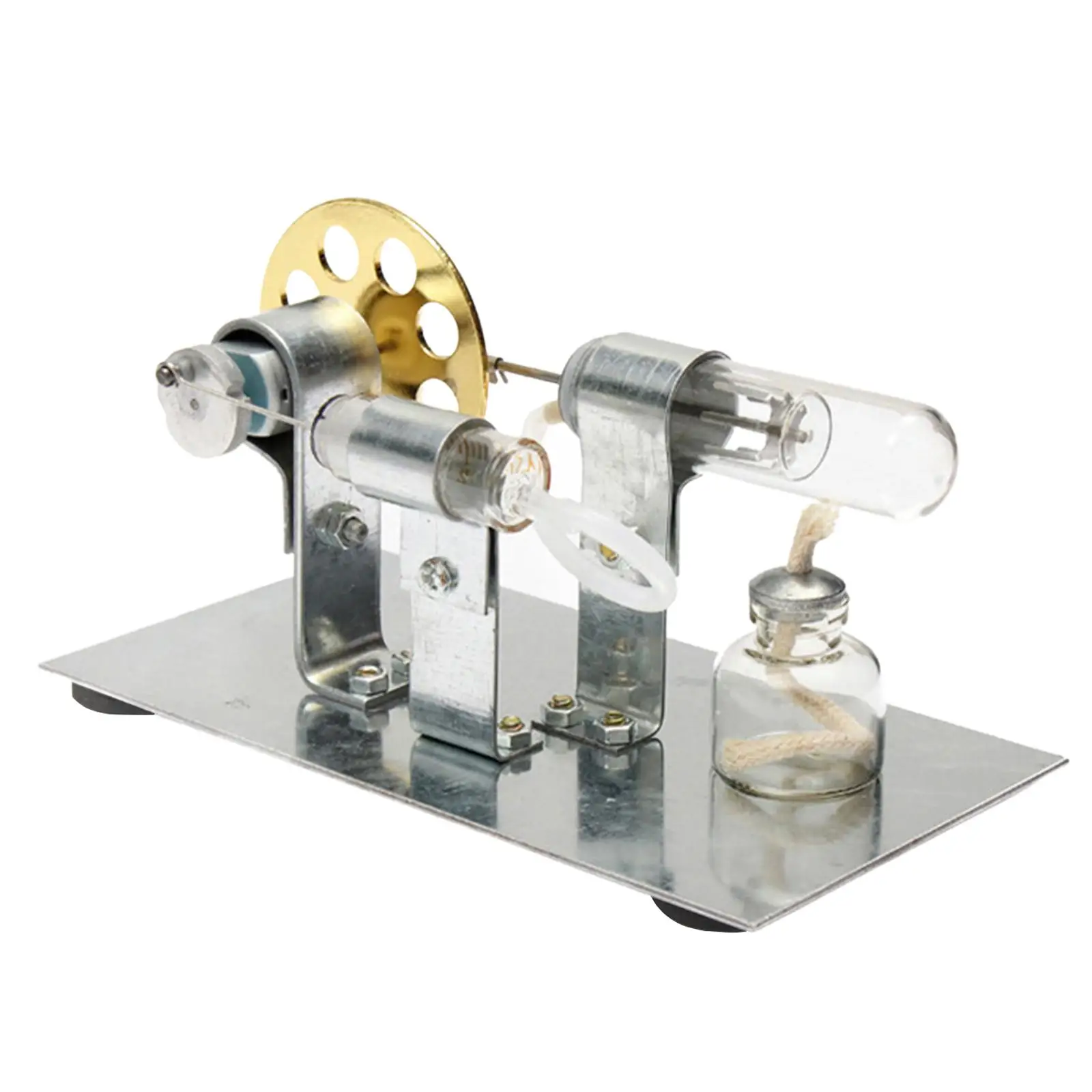 Stirling Engine Kits DIY Scientific Steam Engine Home School Science Invention Toy for Boys Girls Kids 4 5 6 Children Adults