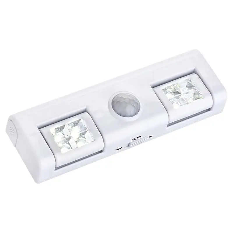 

Under Cabinet Lighting Wireless Motion Sensor Light Indoor 120 Degree Rechargeable Battery Operated 8 Led White Lighting