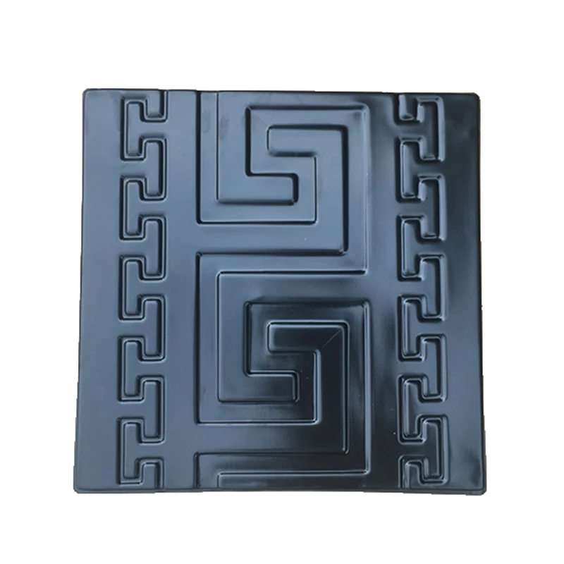 Plastic Garden Paving Mold Walk Pavement Mold Cement Brick Stone Road Concrete Molding Path Maker Paver for Patio Lawn Supplies