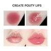 Heart Moisturizing Lip Gloss Lightweight Lip Oil Plump Lips Mirror SHAQINUO Clear Lipgloss 3