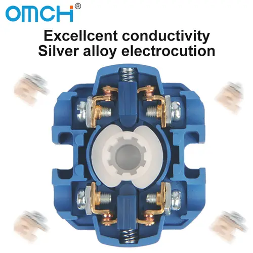 OMCH 1PCS Silver Contact LW26-20/32/63 Universal Switch 3 Position 1-0-2 1/2/3/4 Poles 440V 4/8/12/16Terminals Rotary Cam Switch - Image 4