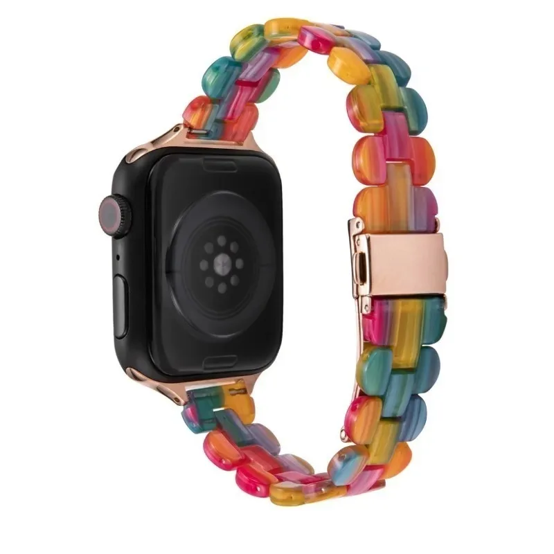 

Ремешок резиновый для apple watch 6 5 4 band 42 мм 38 мм, тонкий браслет для iwatch 6 series 5 4 3/2 44 мм 40 мм, для женщин