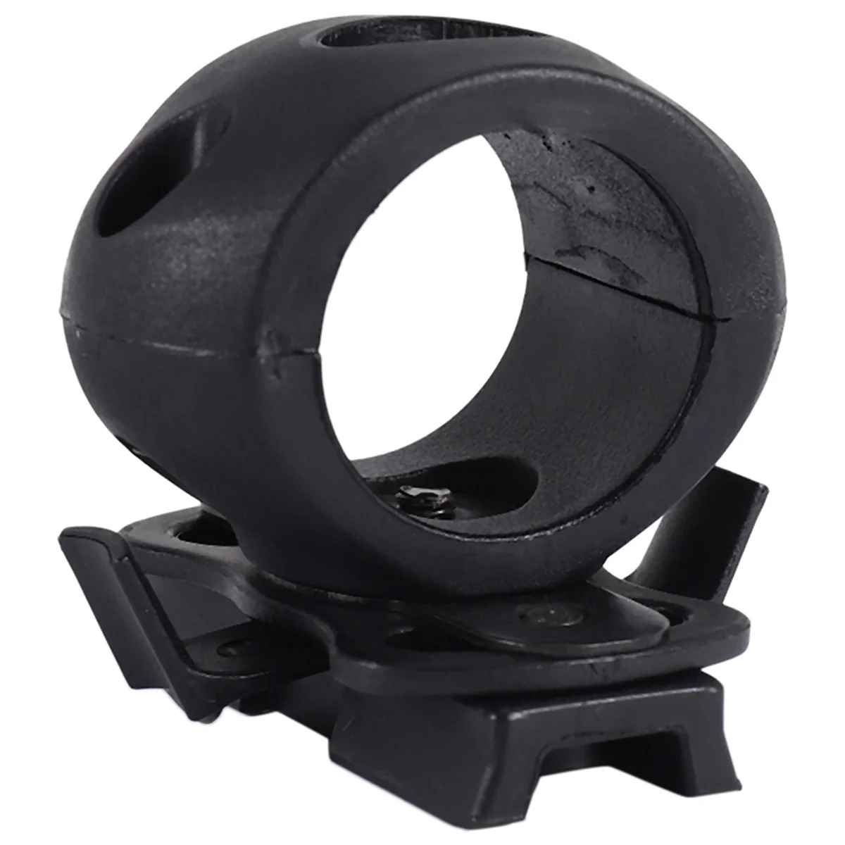 ABZV-Quick Release Flashlight Clamp Holder Mount for Fast Helmet Universal (FAST, MICH, IBH, etc. with Rail Helmet) 2.5cm