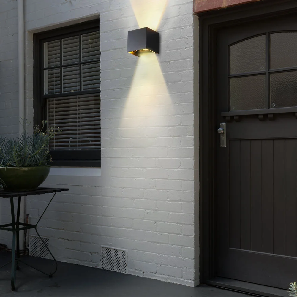 Lâmpada de Parede ao ar Iluminação para Cima e para Baixo Decoração da Escada Lâmpadas de Parede Luz da Parede Arandela Livre Interior Jardim Luzes Luminárias Alumínio 6w Led 11 Online shopping