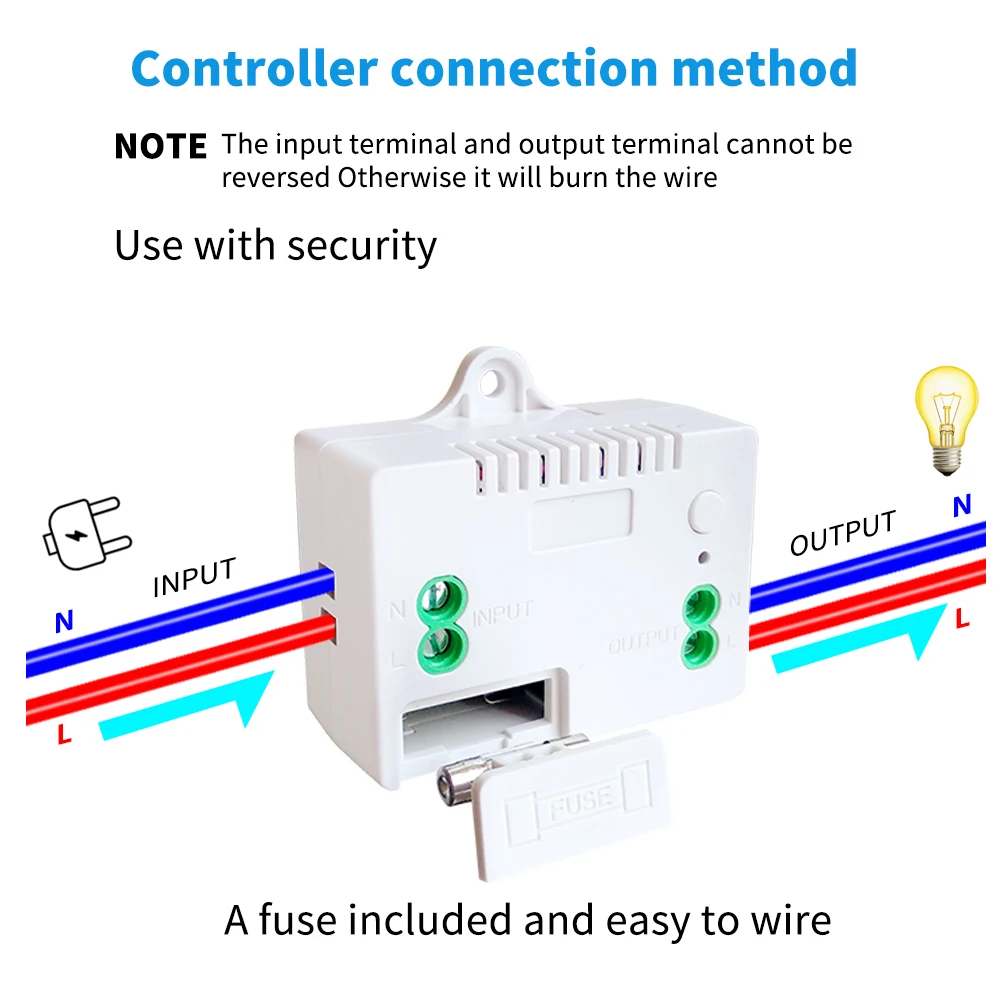 Switch Wireless Remote Controller 2 Way RF433 Push Button Wall Panel Waterproof Self-powered Home Improvement Light Switch Set