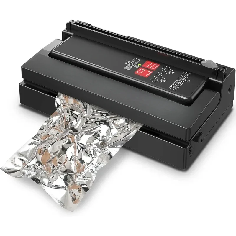 Precision Vacuum Sealer Machine Commercial Double Pump Food Sealer with Built-in Auto Cooling System